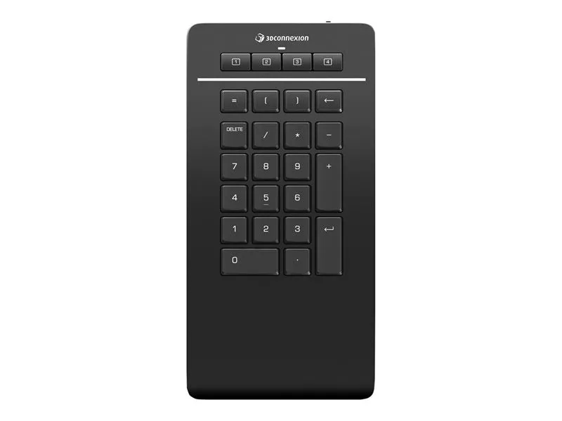 3Dconnexion Keyboard Numpad Pro - Keypad - Wireless - Usb, 2.4 Ghz, Bluetooth Le