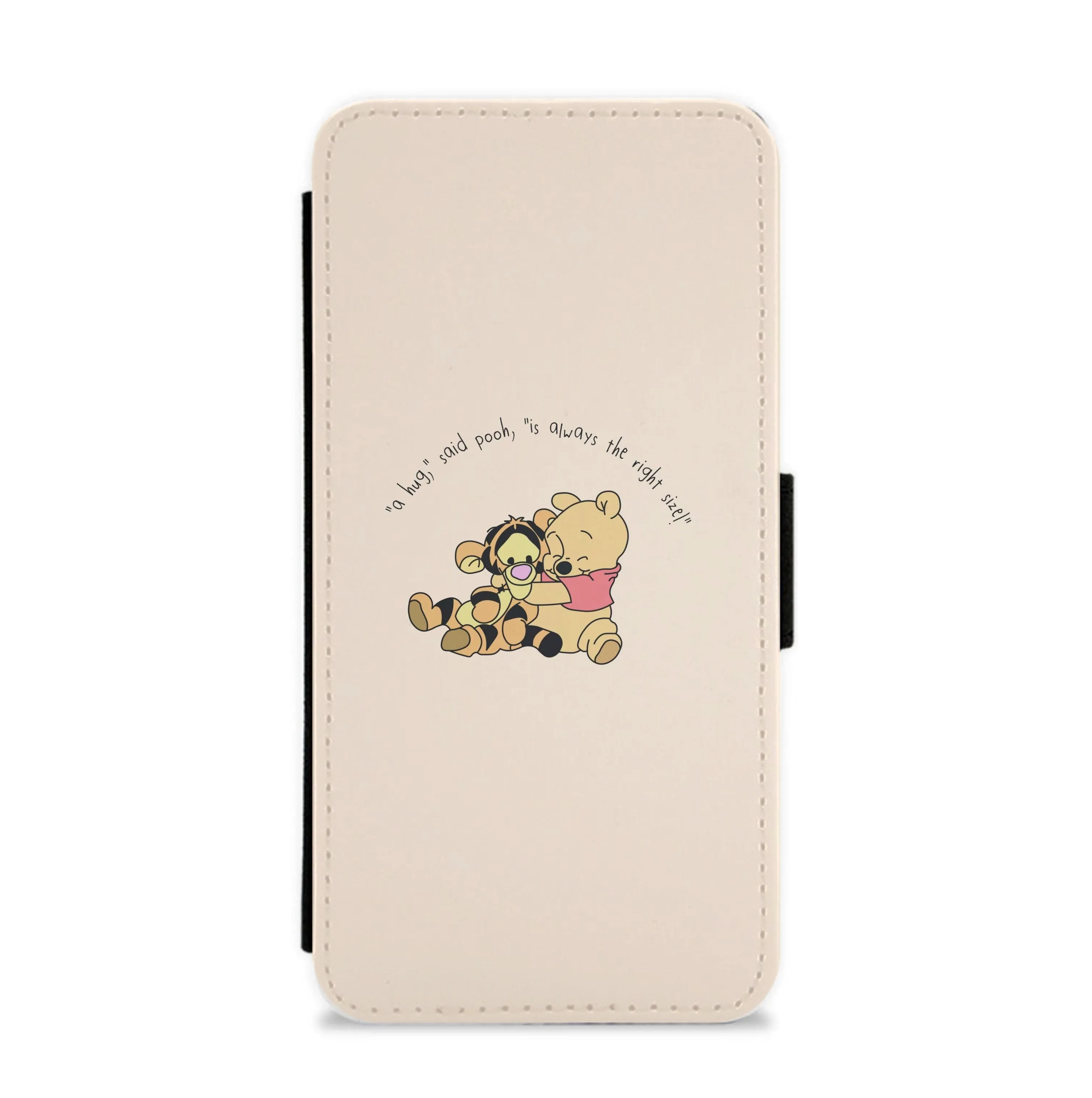 A Hug Said Pooh - Winnie Flip / Wallet Phone Case