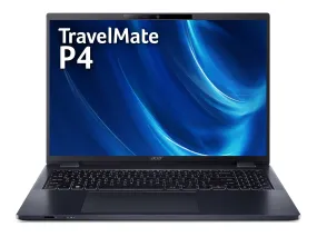 Acer TravelMate P4 Laptop, Intel Core i7-1270P, 16 GB RAM, 512 GB SSD, 16" Inch WUXGA Display, Win 11 Pro, Blue