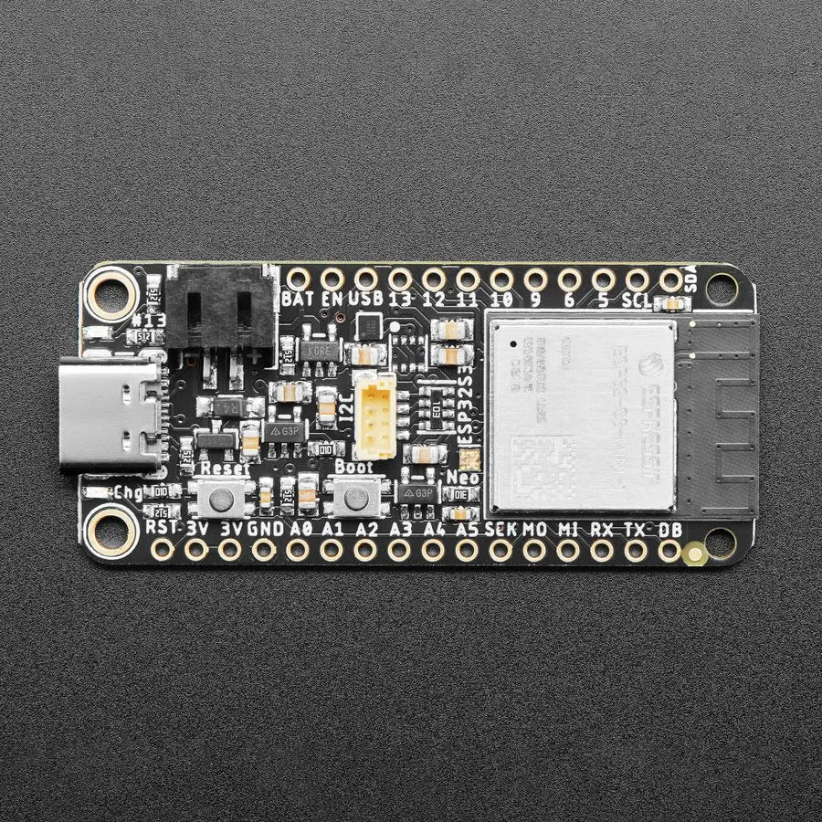 Adafruit ESP32-S3 Feather with STEMMA QT / Qwiic - 8MB Flash No PSRAM