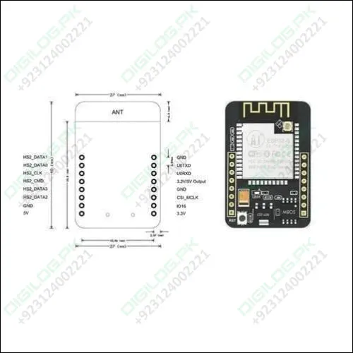 Ai Thinker Esp32 Cam Development Board Wifi Bluetooth Ov2640 Camera Module