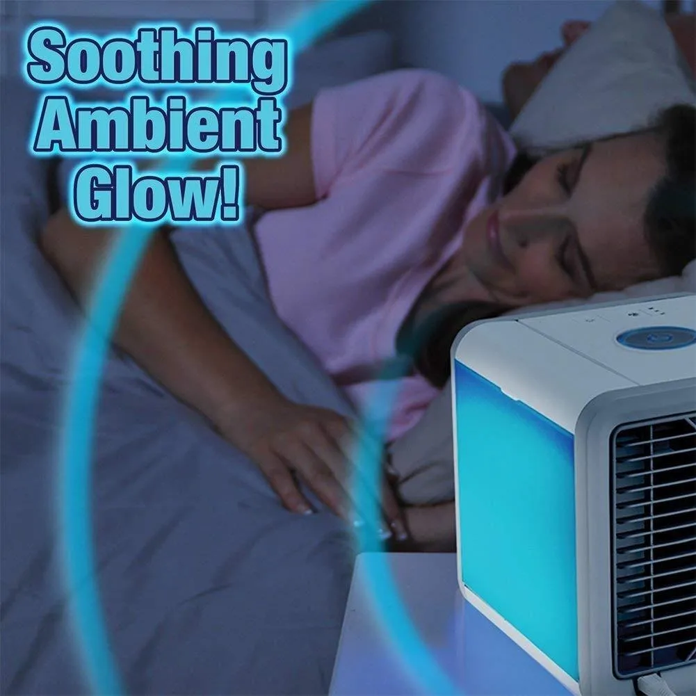 Air Cooler Mini Air Conditioner Humidifier Mini Portable Air Cooler Fan Arctic Air Personal Space Cooler