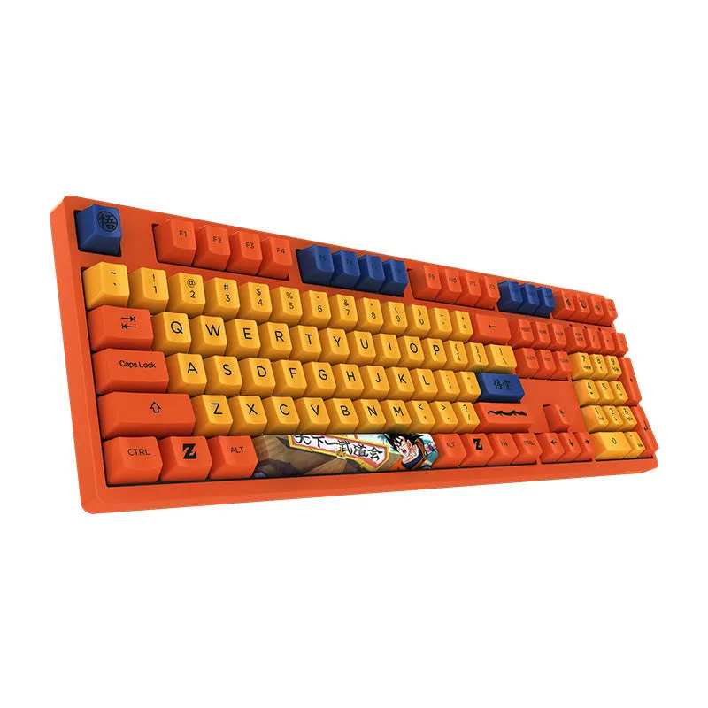 Akko 108K Dragon Ball Goku 3108 Pink Switch Keyboard