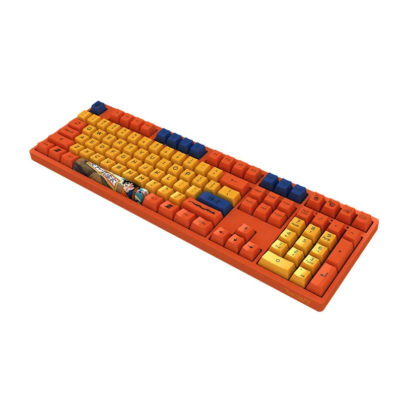 Akko 108K Dragon Ball Goku 3108 Pink Switch Keyboard