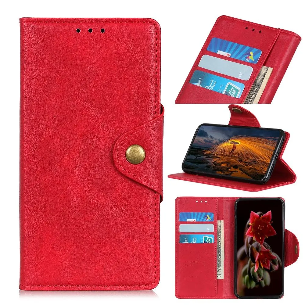 Alpha Samsung Galaxy A73 flip case - Red