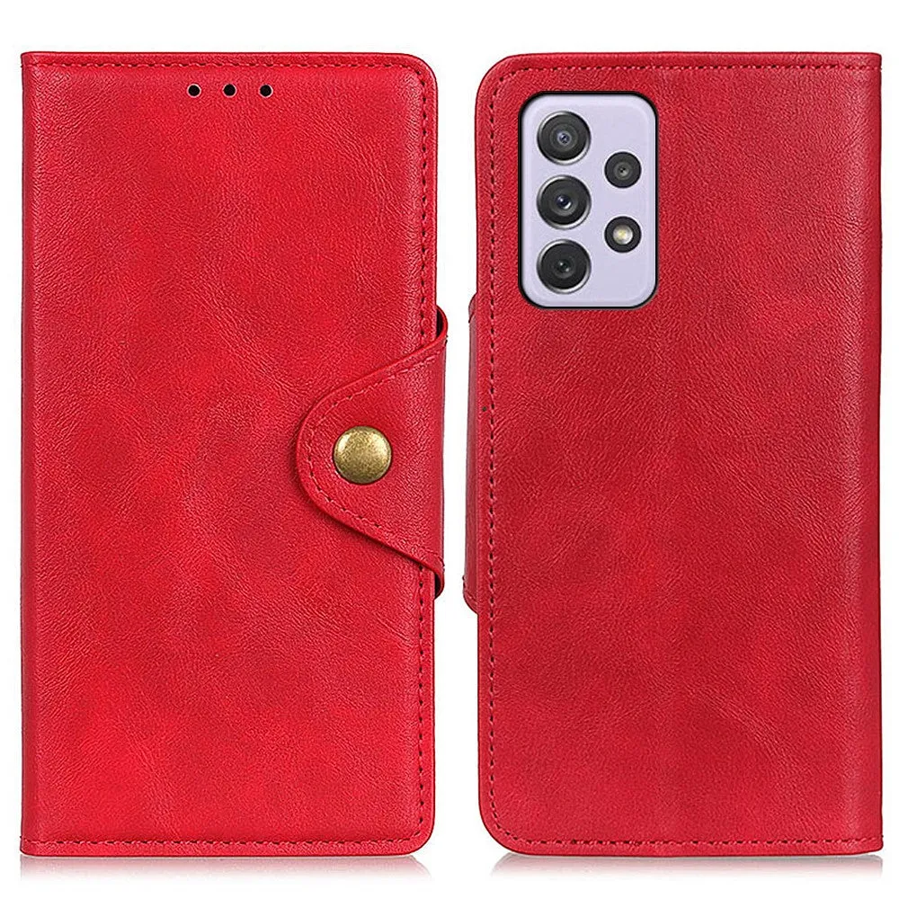 Alpha Samsung Galaxy A73 flip case - Red