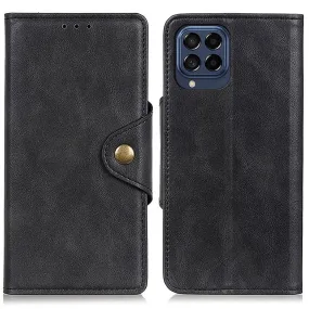 Alpha Samsung Galaxy M53 5G flip case - Black