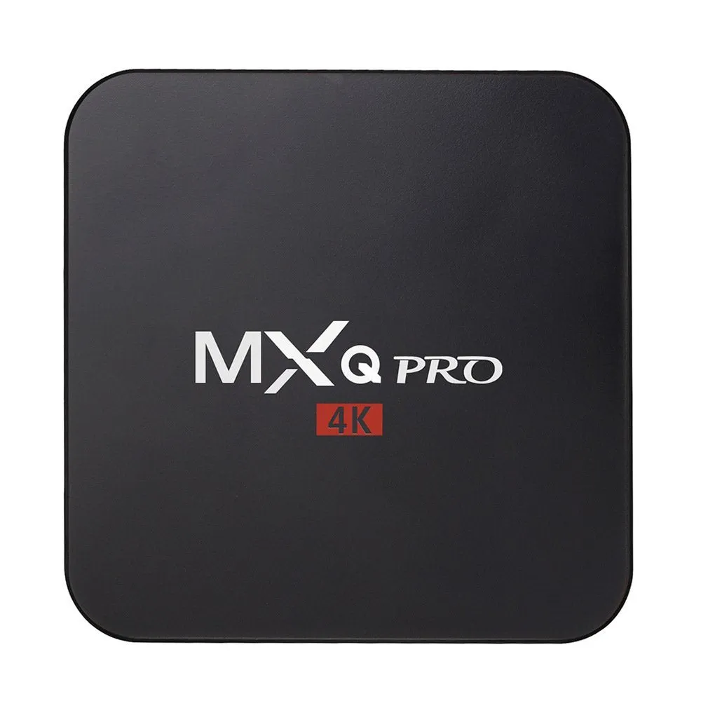 Android TV Box MXQ PRO Quad Core 64bits 4K Miracast Smart TV Box Android Streaming Device