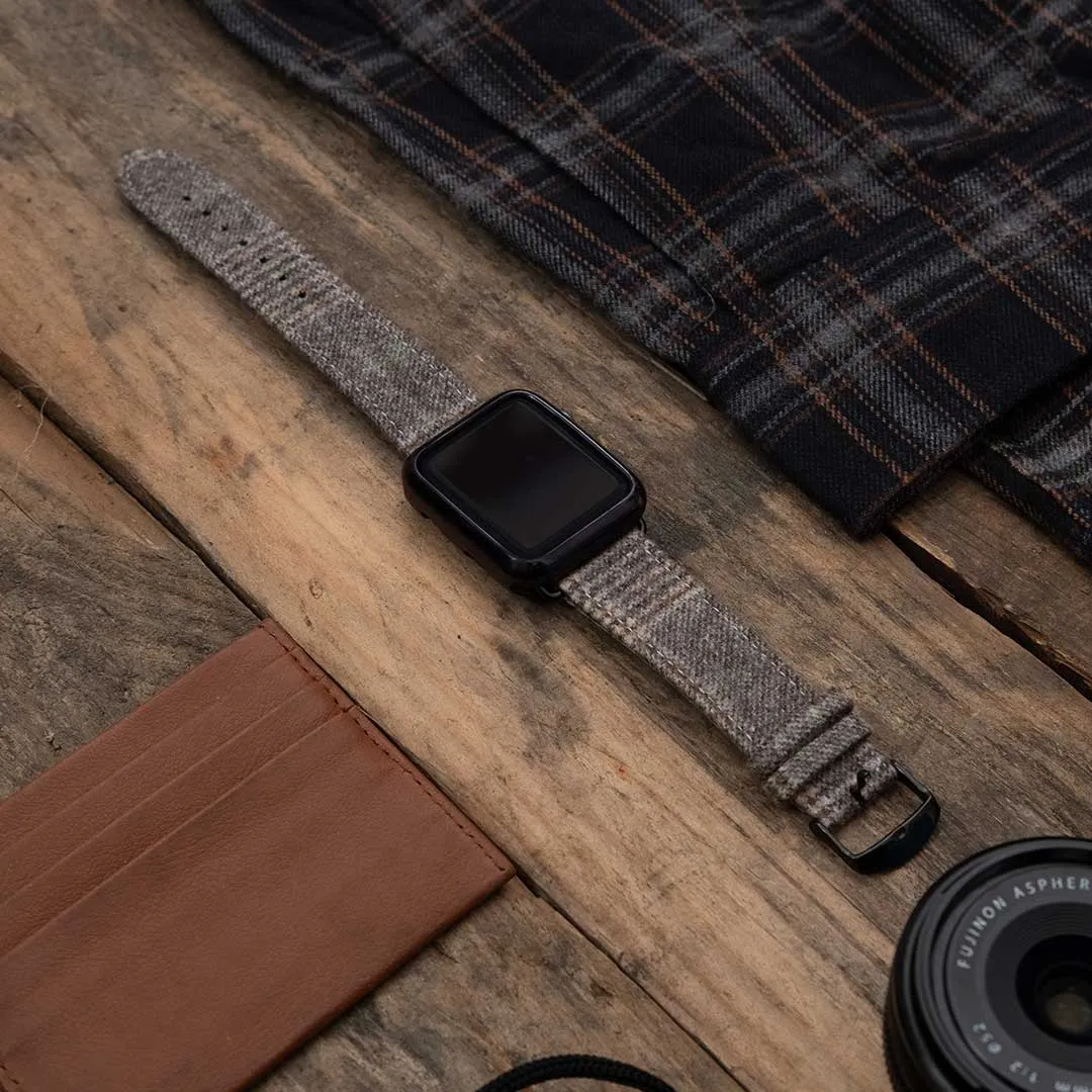 Apple Watch LIGHT BROWN GLENCHECK