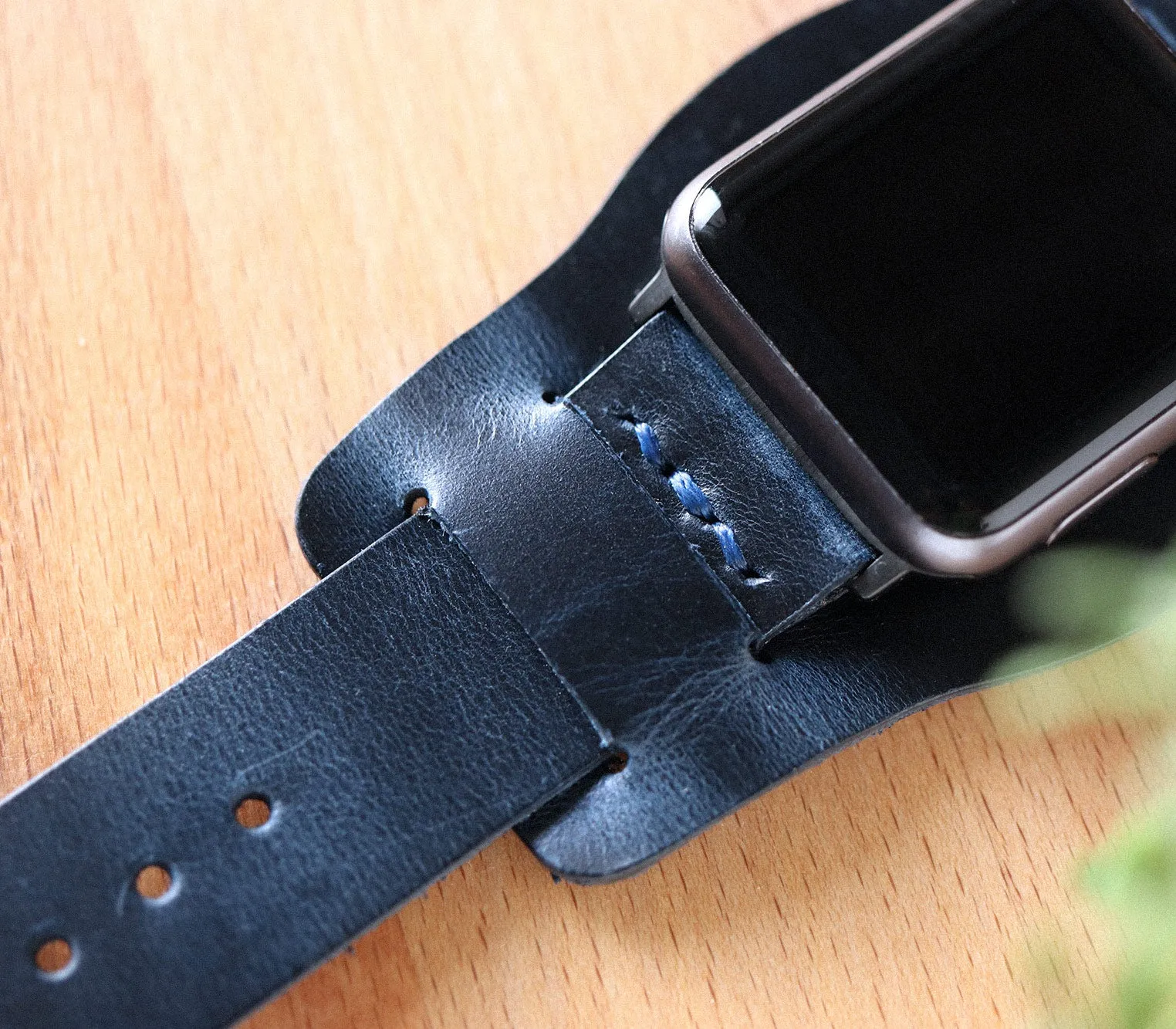 Apple Watch Minimal Bund Strap - Indigo Blue