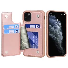 Arae Case for iPhone 11 Pro Max PU Leather Wallet Case with Card Pockets Back Flip Cover for iPhone 11 pro max 2019