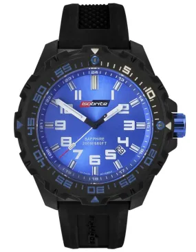 ArmourLite IsoBrite Valor Series - Blue Dial & T100 Tritium - Silicone Strap