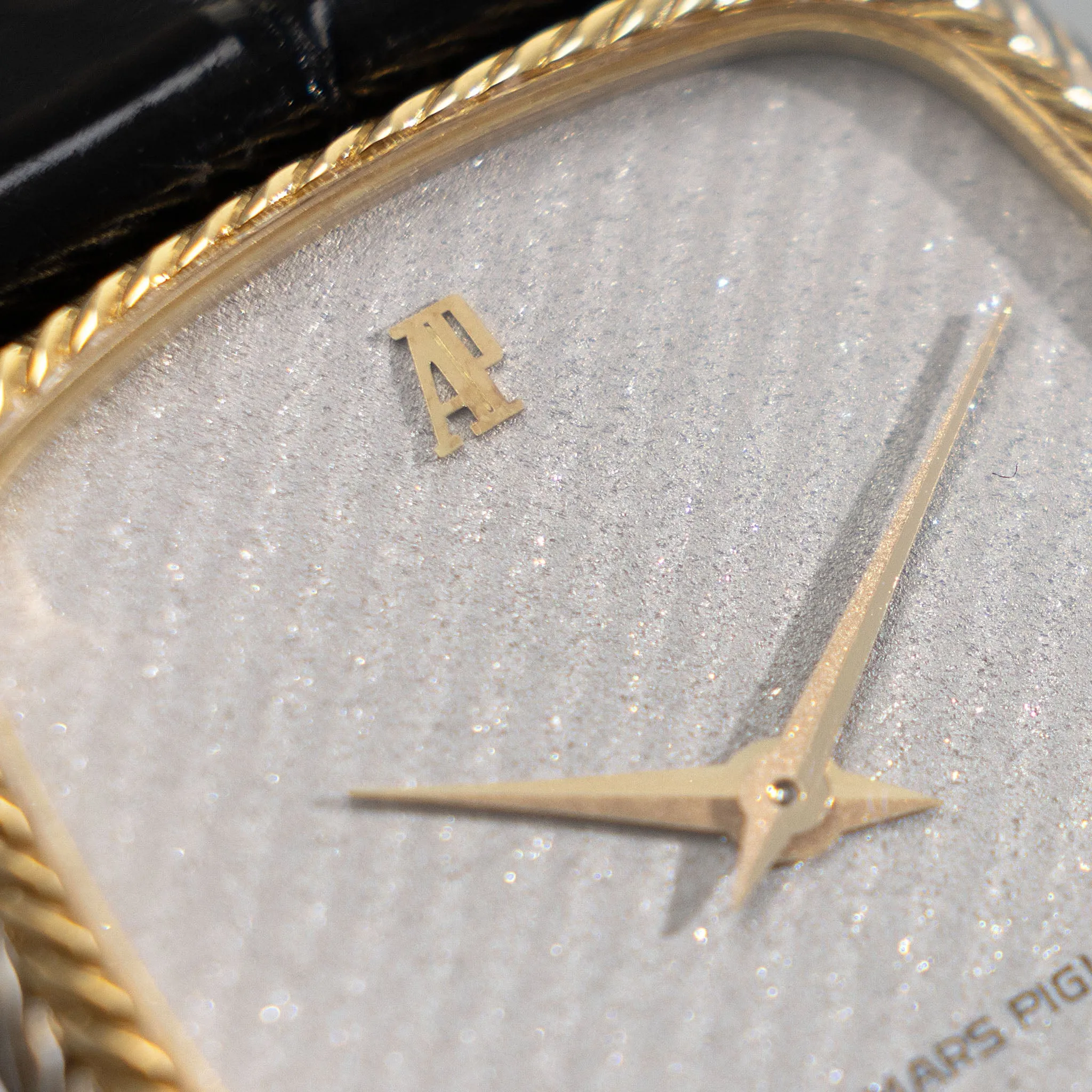 Audemars Piguet in 18k White and Yellow Gold With “Sparkling” Dial Ref. 4157CA