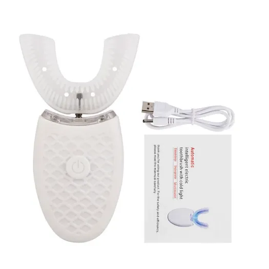 Automatic Teeth Whitening At Home Waterproof Teeth Whitening Machine Led Light USB Charge