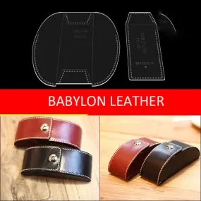 BABYLON™ Leather Glasses Case Pattern XBC-34