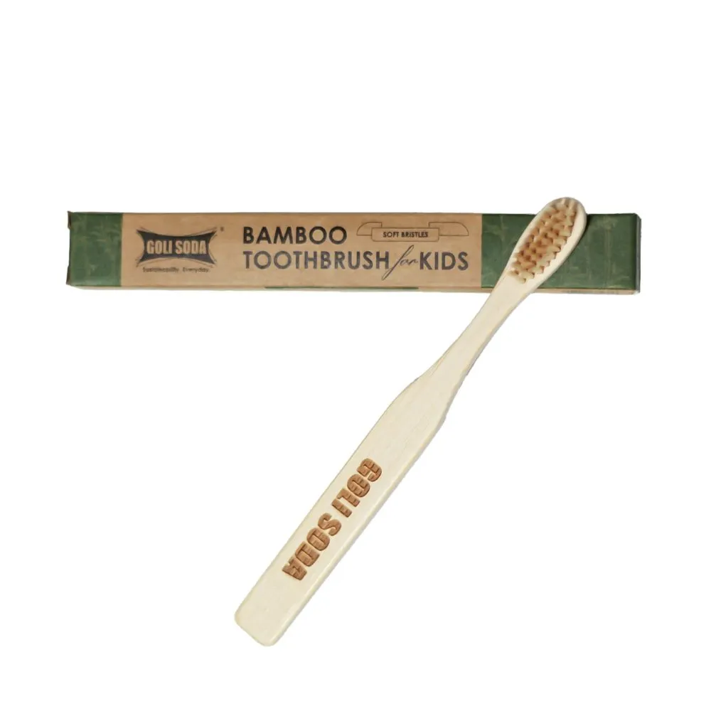 Bamboo Toothbrush For Kids (Pack of 1)