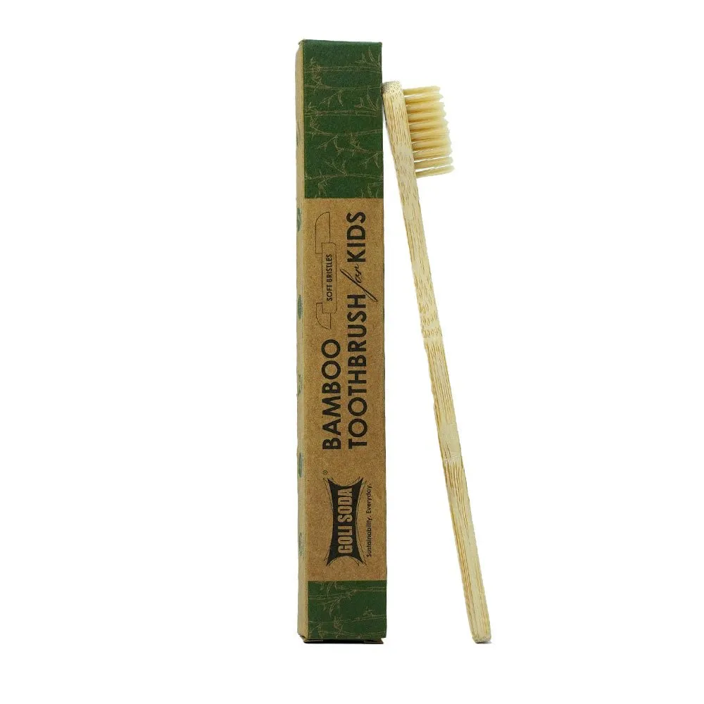 Bamboo Toothbrush For Kids (Pack of 1)