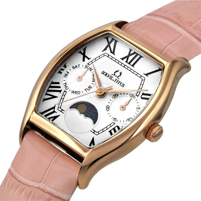 Barista Multi-Function Quartz Leather Women Watch W06-03220-004