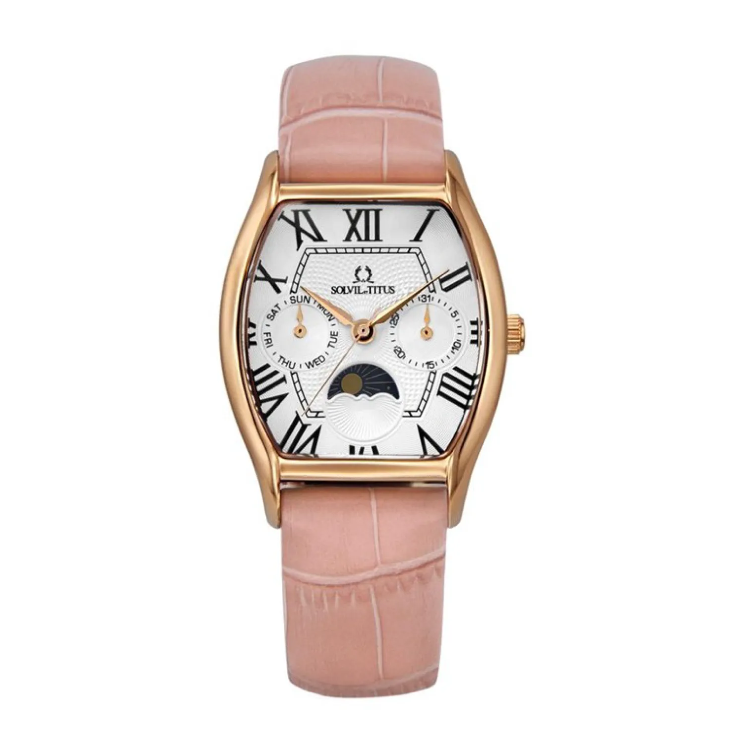 Barista Multi-Function Quartz Leather Women Watch W06-03220-004