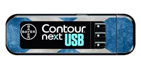 Bayer Contour Next USB Vinyl Sticker (Scotland)