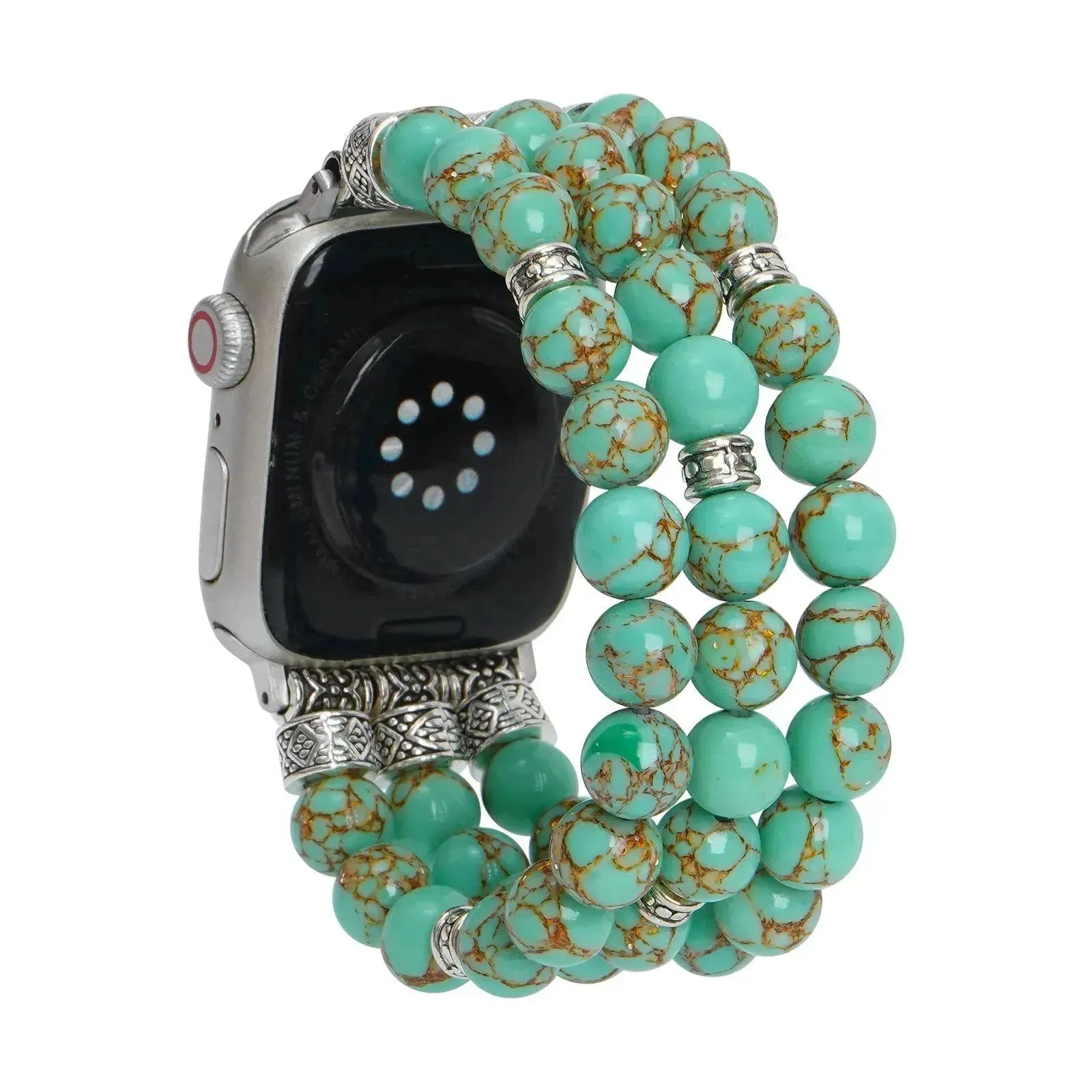 Beaded Bracelet Smart Phone Watch Strap for women