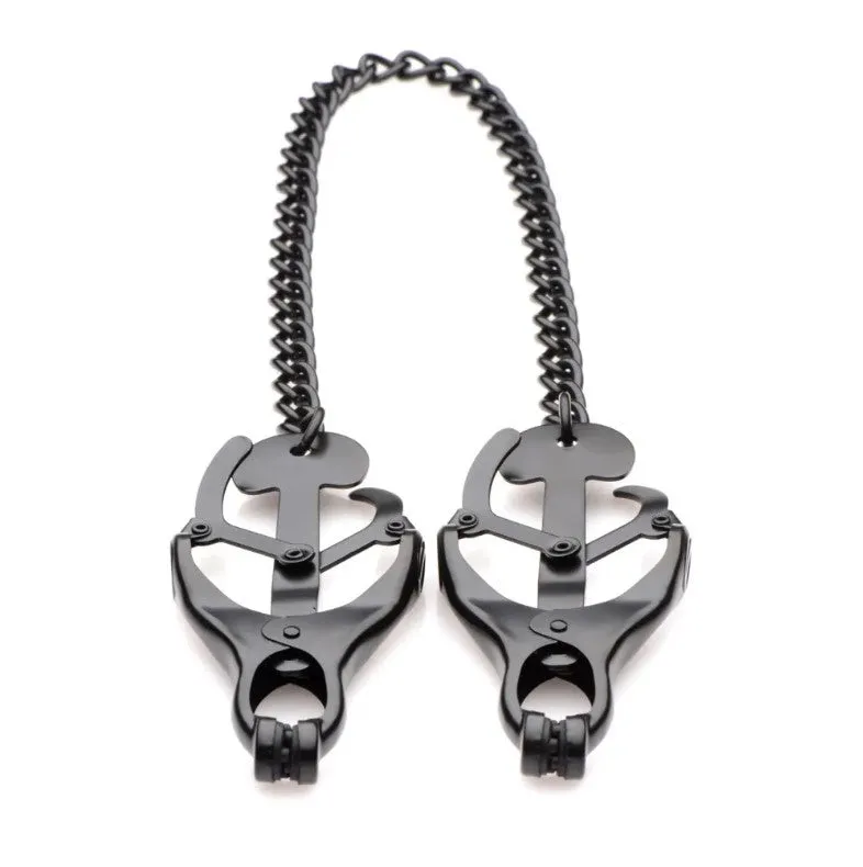 Black Japanese Nipple Clamps