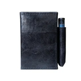 Black Leather Cigarette Pouch by House of Leather