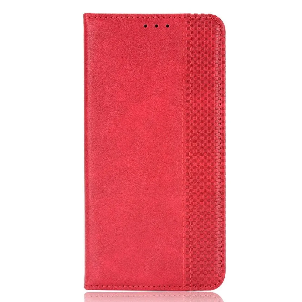 Bofink Vintage Oppo Find N leather case - Red