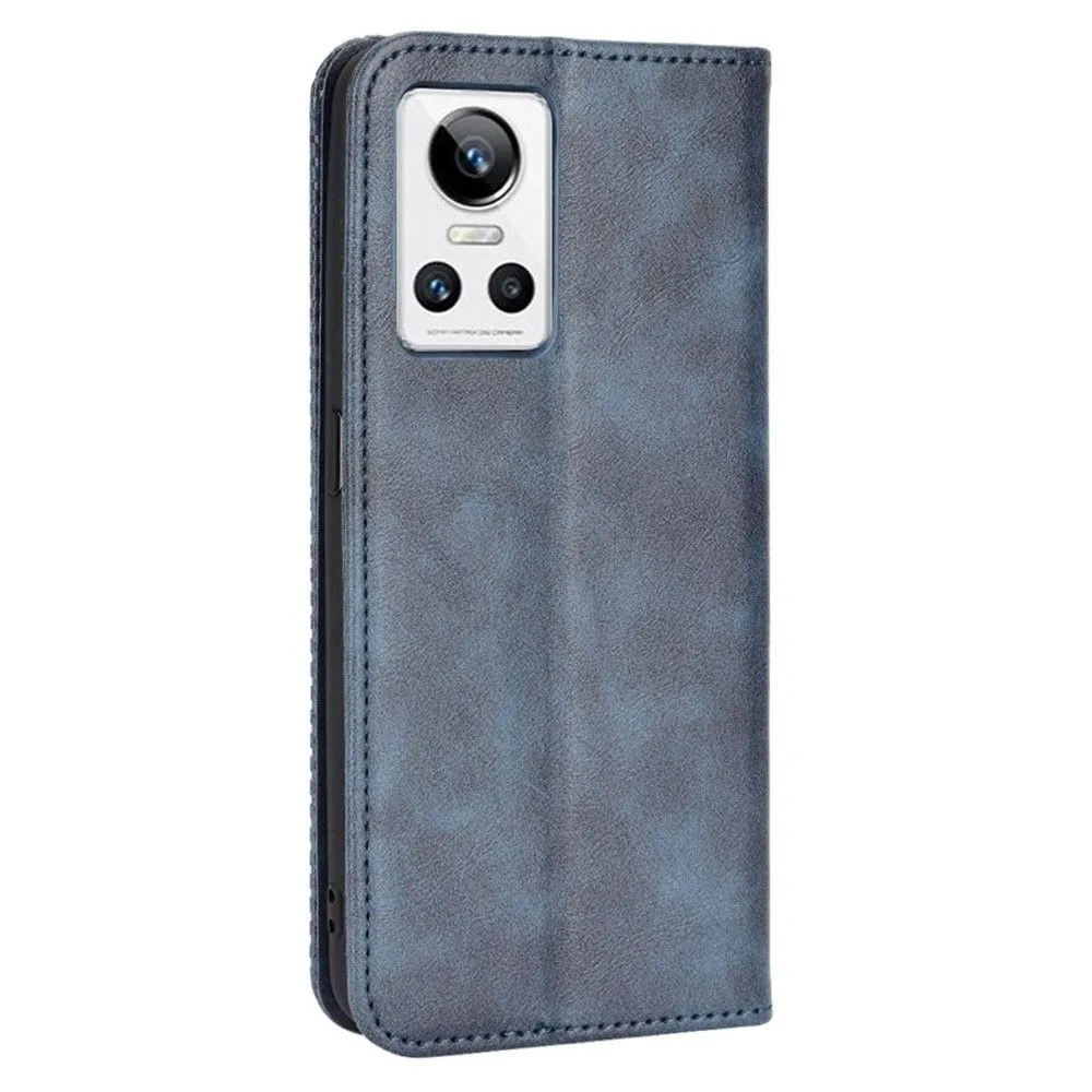 Bofink Vintage Realme GT Neo3 leather case - Blue