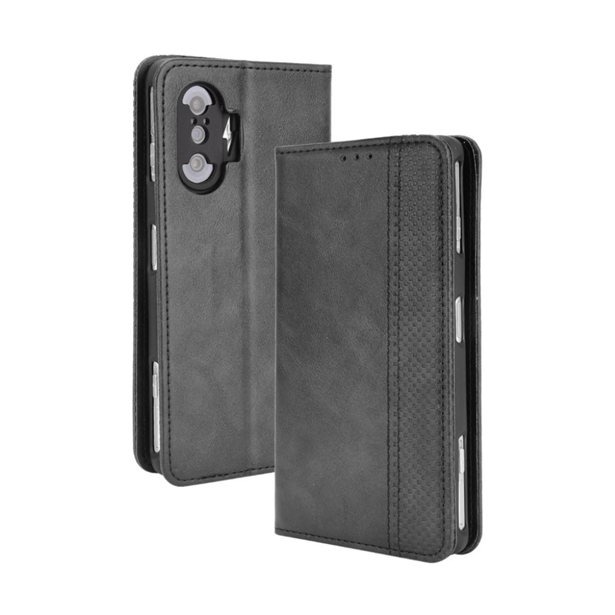 Bofink Vintage Xiaomi Poco F3 GT / Redmi K40 Gaming leather case - Black