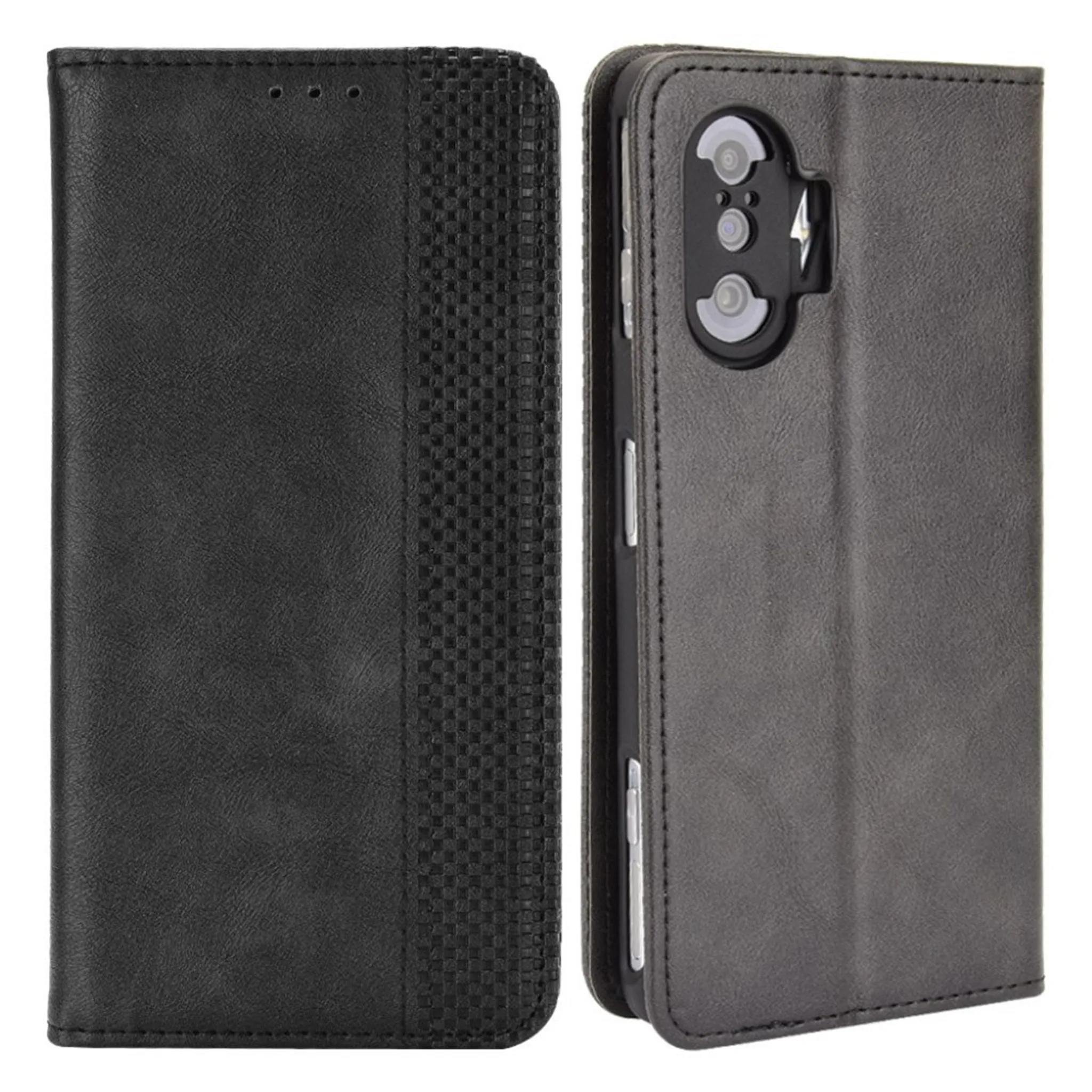 Bofink Vintage Xiaomi Poco F3 GT / Redmi K40 Gaming leather case - Black