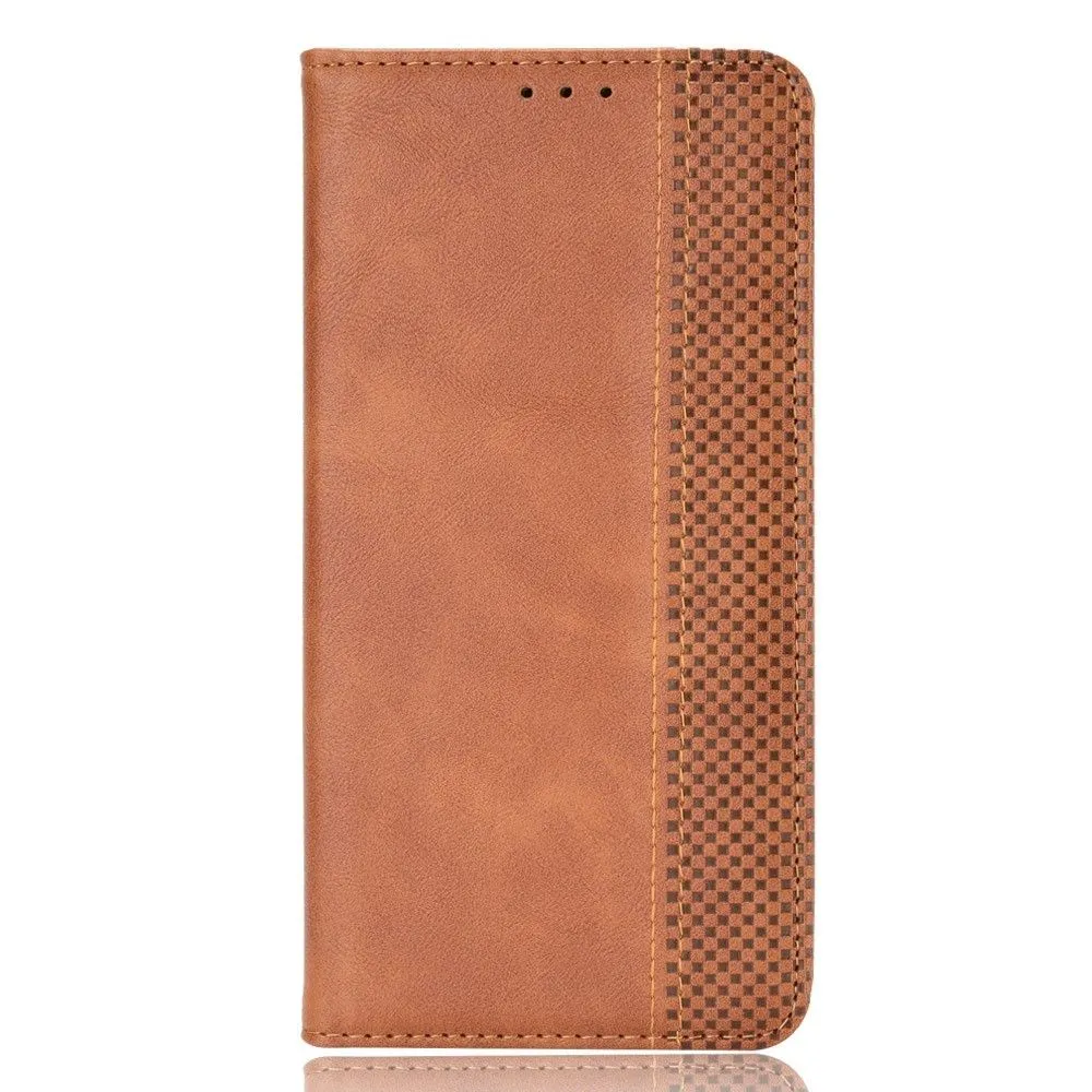 Bofink Vintage Xiaomi Redmi K50 / K50 Pro leather case - Brown