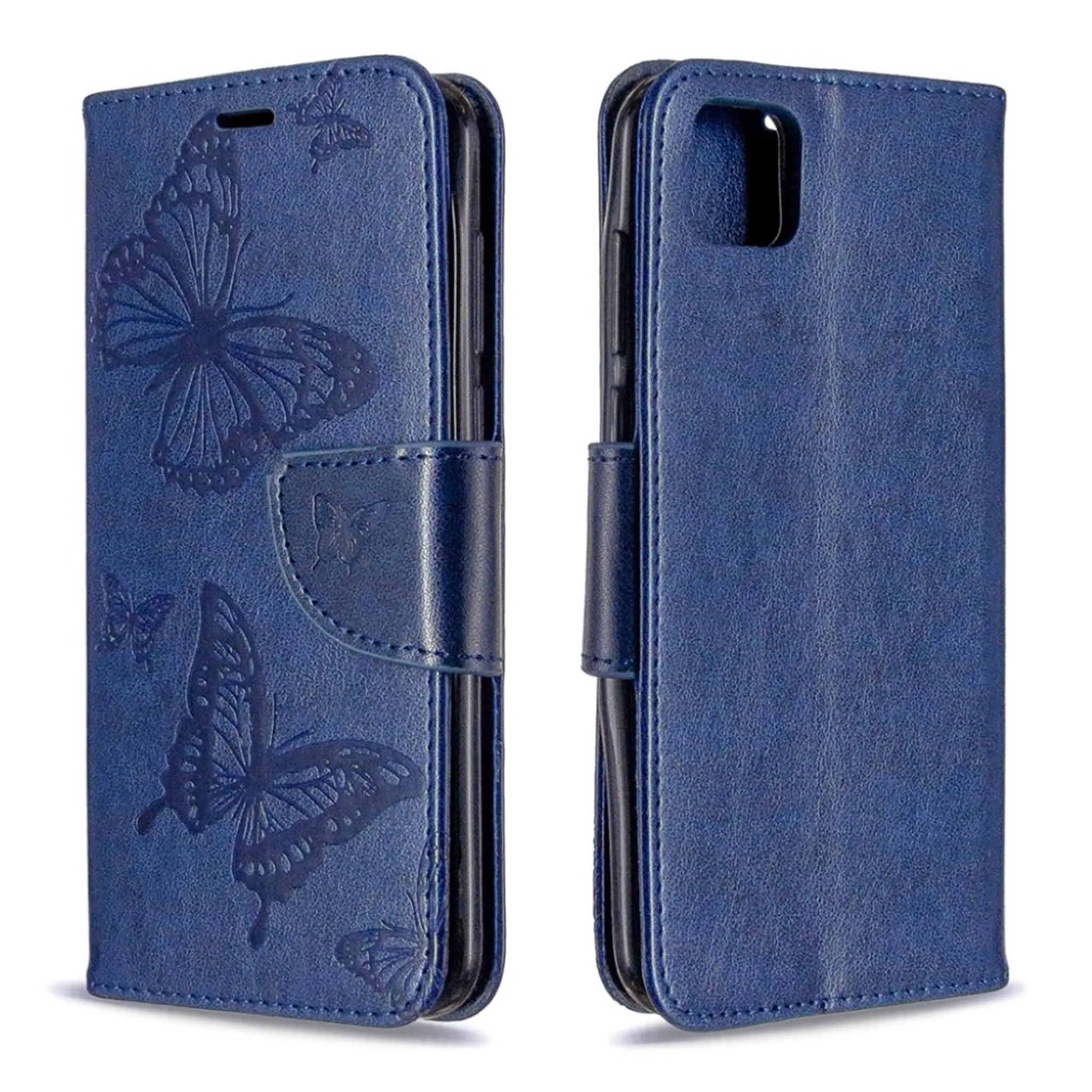 Butterfly Huawei Y5p / Honor 9S flip case - Blue