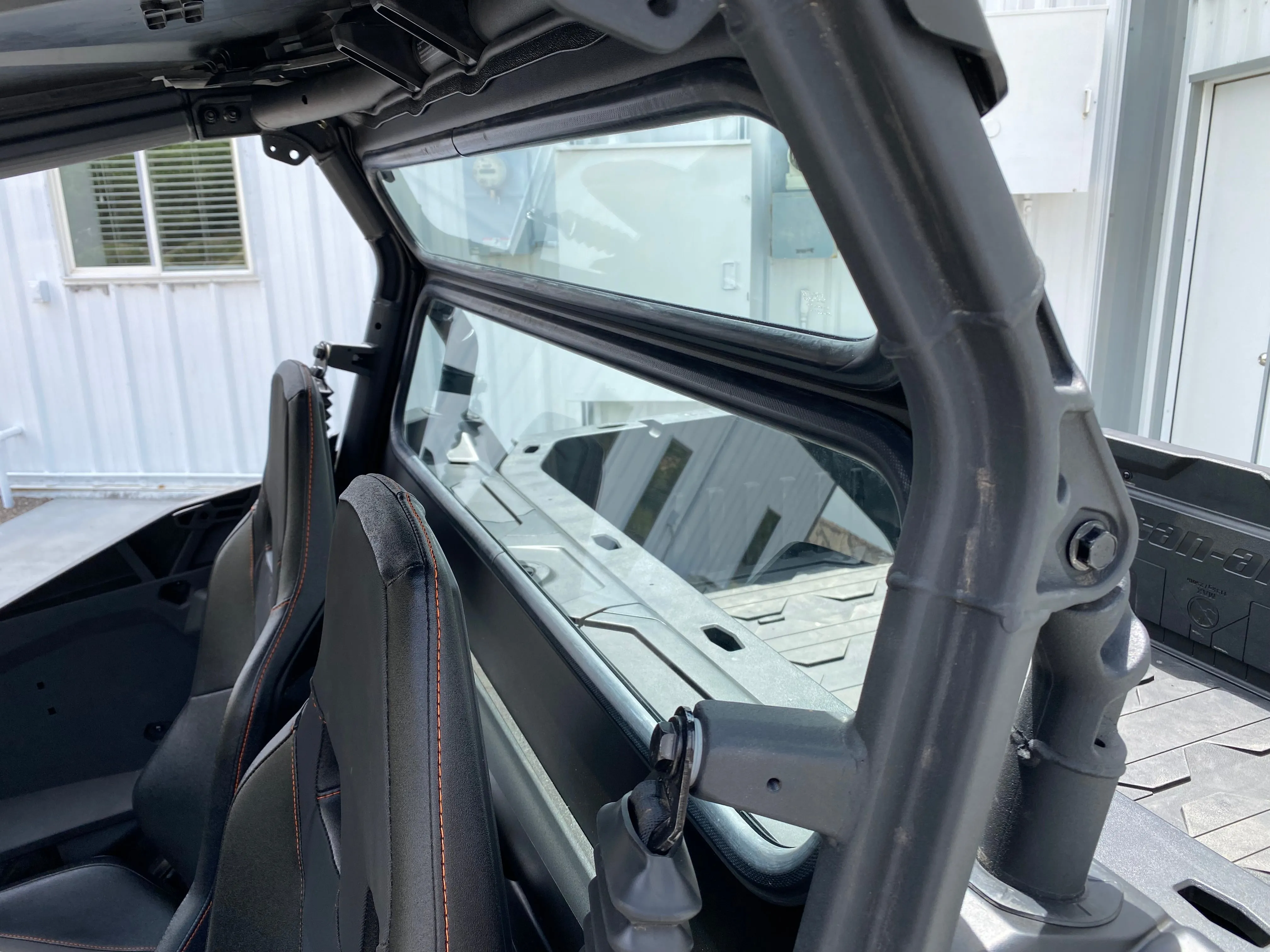 Can-Am Maverick Sport/Trail/Commander Rear Glass Windshield