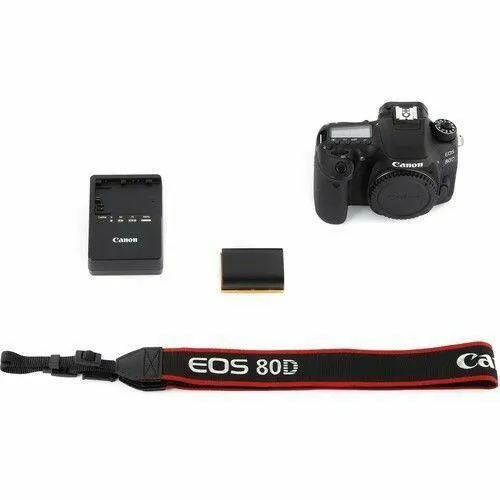 Canon 80D EOS DSLR Camera   18-135mm f3.5-5.6 IS NANO USM Lens