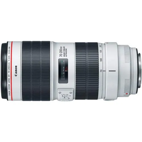 Canon EF 70-200mm f/2.8L is III USM Lens Bundle w/ 64GB Memory Card   Accessories, and 3 Piece Filter Kit (International