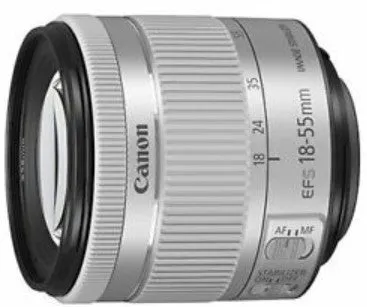 Canon EF-S 18-55mm f/4-5.6 IS STM Lens Silver (White Box)