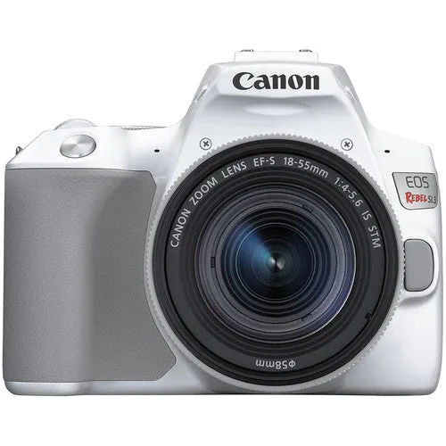 Canon EOS Rebel SL3 DSLR Camera with 18-55mm Lens - White