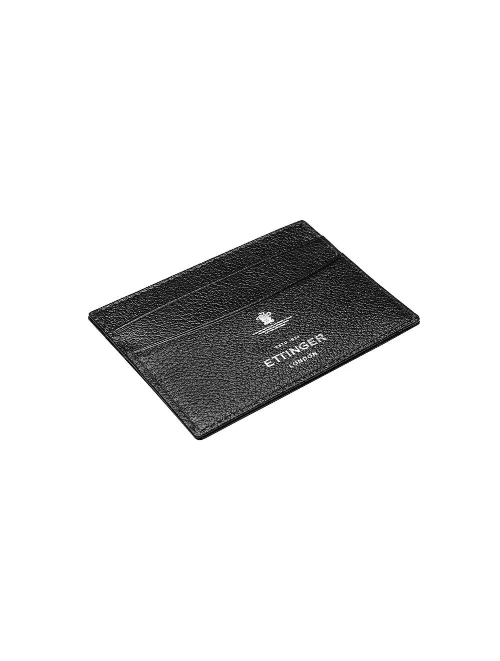 Capra Flat Credit Card Case Black