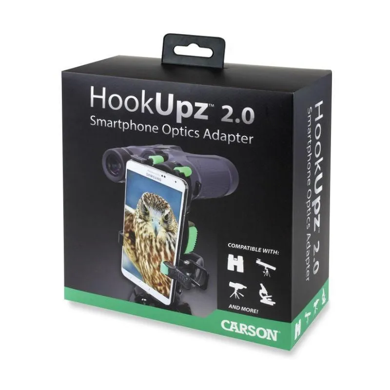 Carson HookUpz 2.0 Universal Optics Adapter for Smartphones