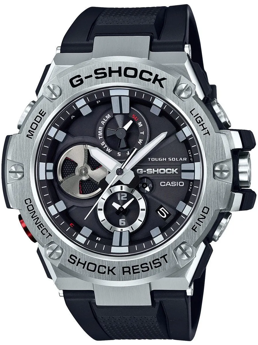 Casio G-Shock G-Steel Bluetooth Smartphone Mens Watch GSTB100-1A