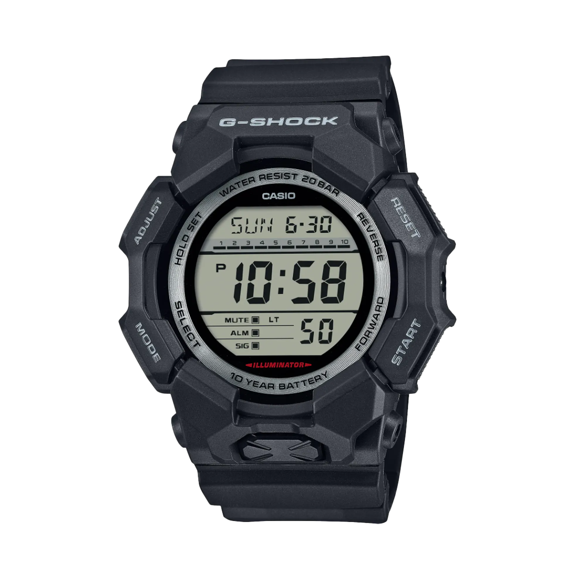 Casio G-SHOCK Men's Resin Quartz Watch GD010-1DR