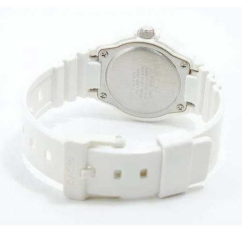 Casio LRW-200H-2E2VDF White Resin Strap Watch for Women