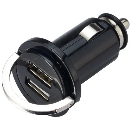 Cig charger - Two USB Ports - 12 or 24 Volts