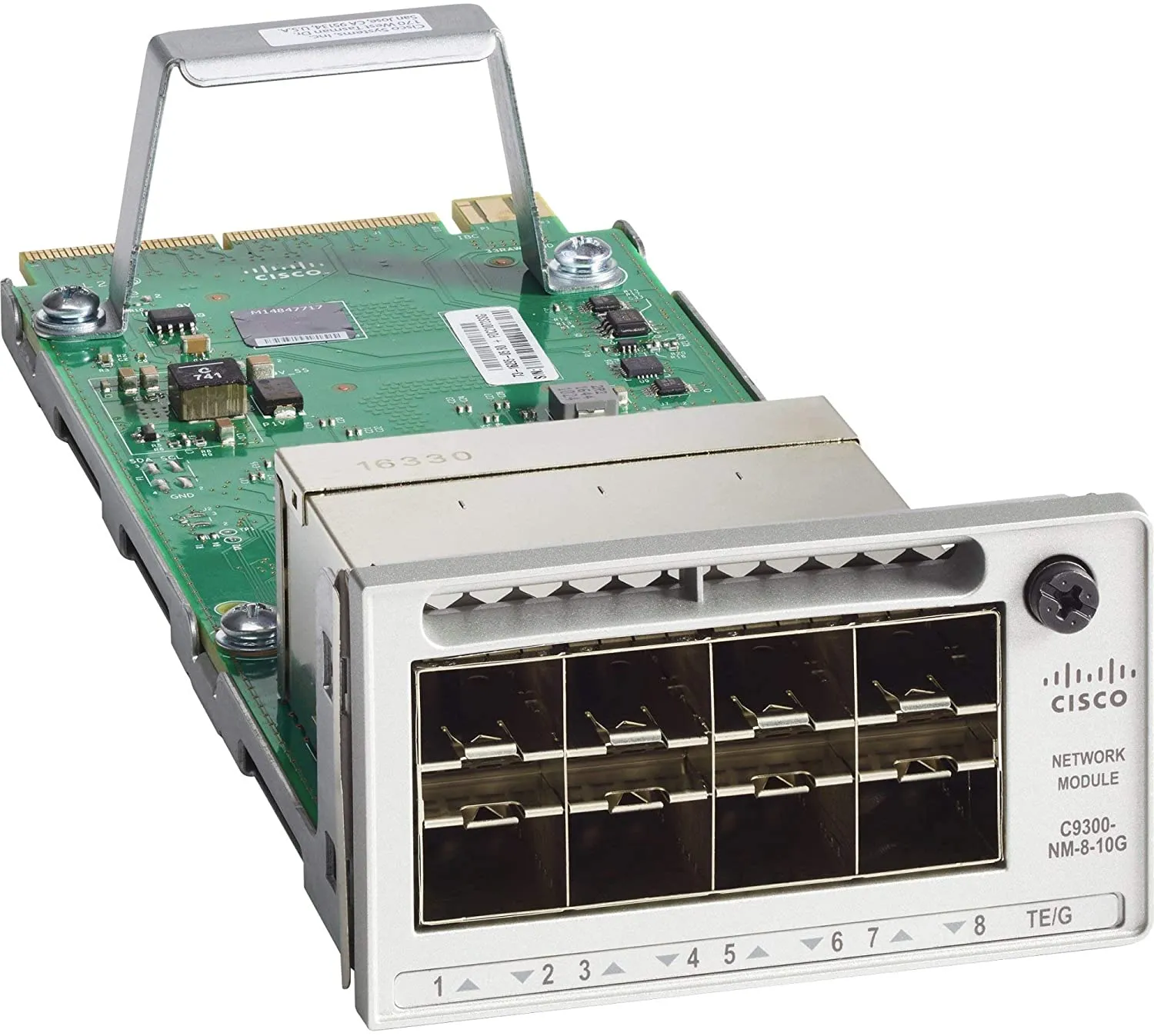 Cisco Catalyst 9300 Series Network Module - Expansion Module - 10 Gigabit Sfp  X 8 - For Catalyst 9300