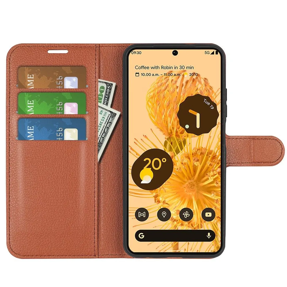 Classic Google Pixel 7 flip case - Brown