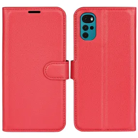 Classic Motorola Moto G22 flip case - Red