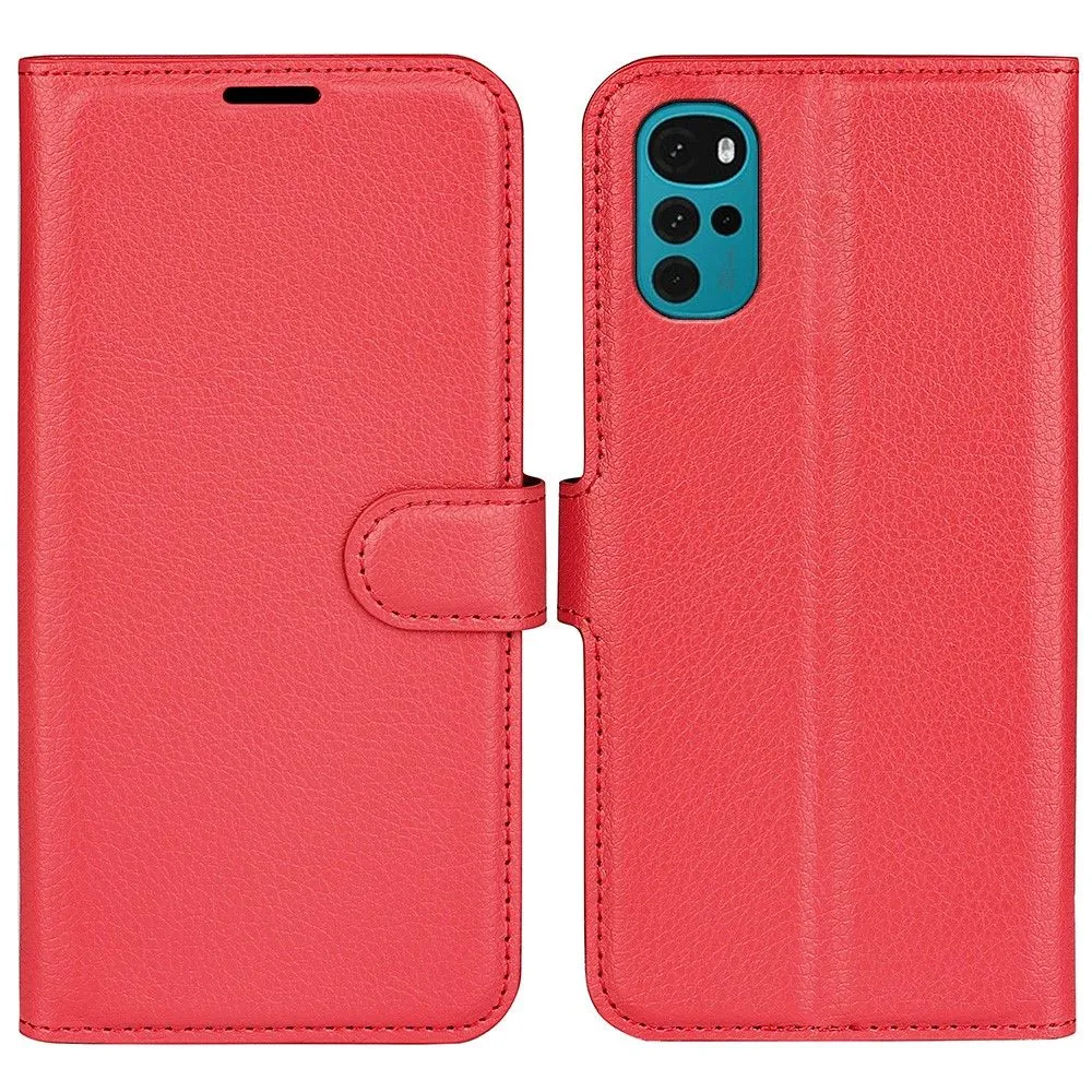 Classic Motorola Moto G22 flip case - Red