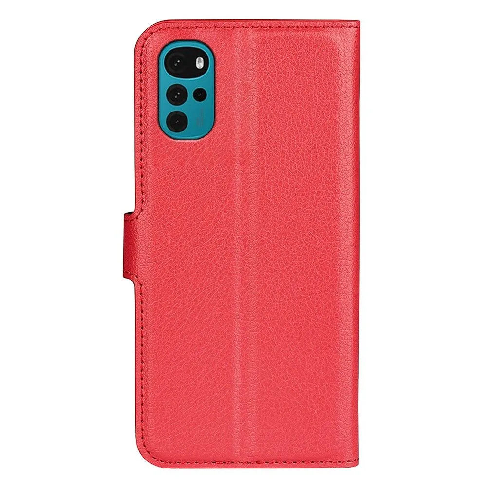 Classic Motorola Moto G22 flip case - Red