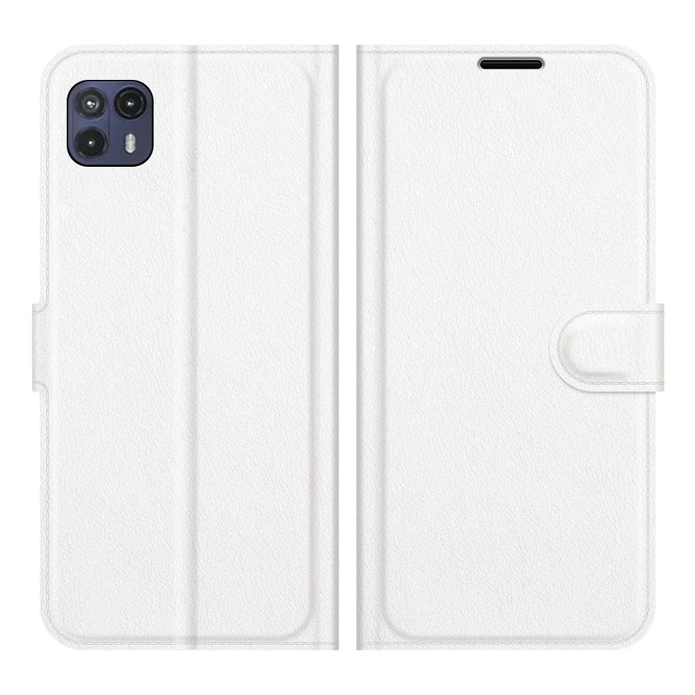 Classic Motorola Moto G50 5G flip case - White